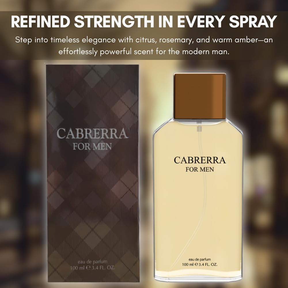 Perfume for Men – INSPIRED by A WORLD RENOWNED MEN’S PERFUME – Neroli, Lavender, Pepper, Tobacco – Fresh, Spicy, Masculine, Long-Lasting Eau De Parfum 100ml (3.4 fl oz)