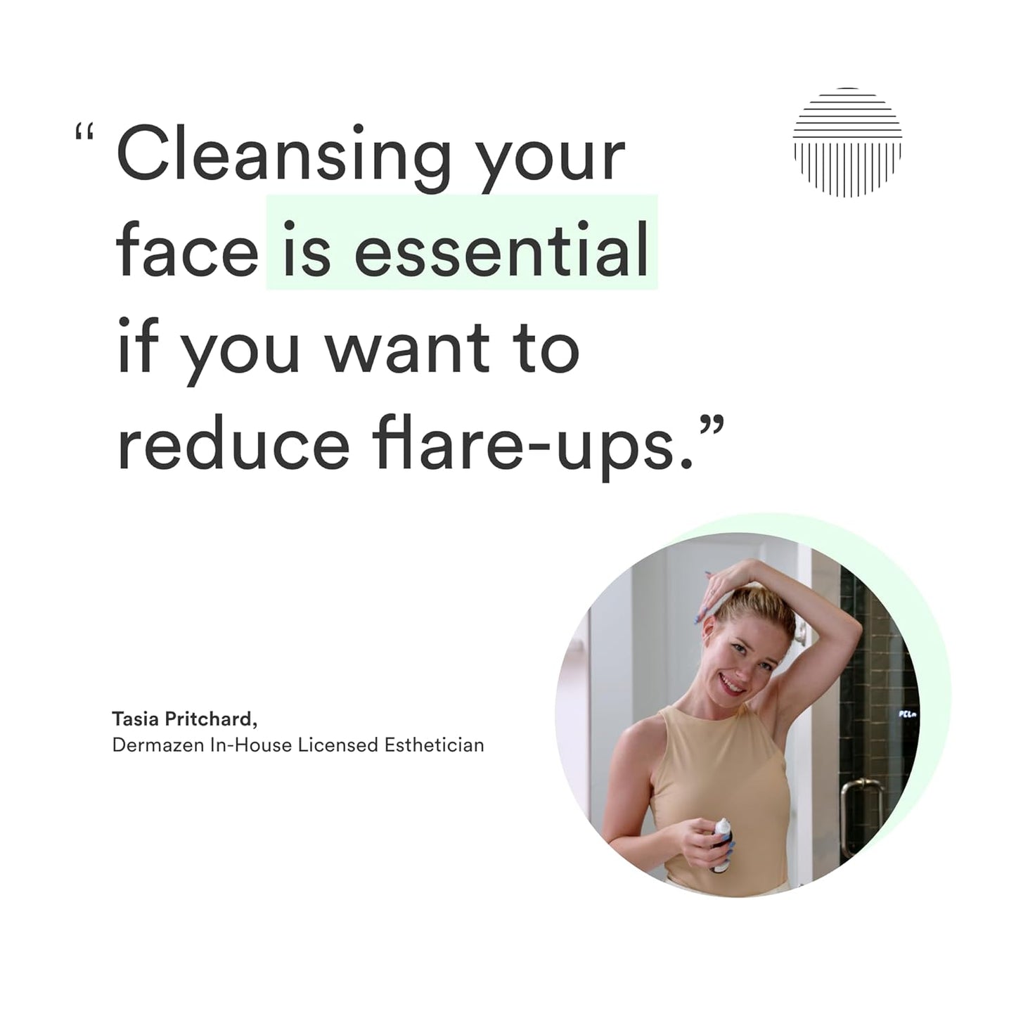 Dermazen Purifying Facial Cleanser, Soothe and Relieve Seborrheic Dermatitis - 4 fl oz