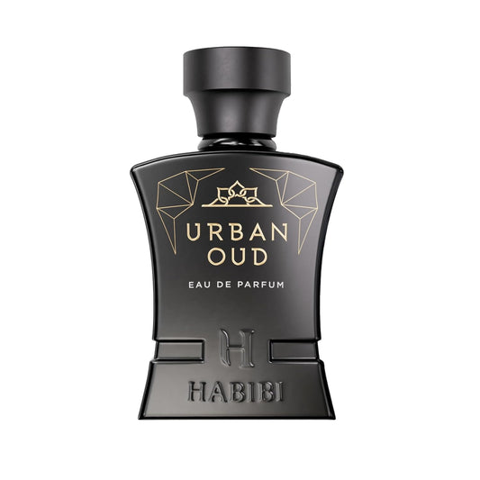 H HABIBI Urban Oud Perfume for Men – 2.5 oz (75ML) Long Lasting Arabian Cologne, Woody Citrus Oud Men Perfume, Luxury Fragrance Gift for Special Occasions