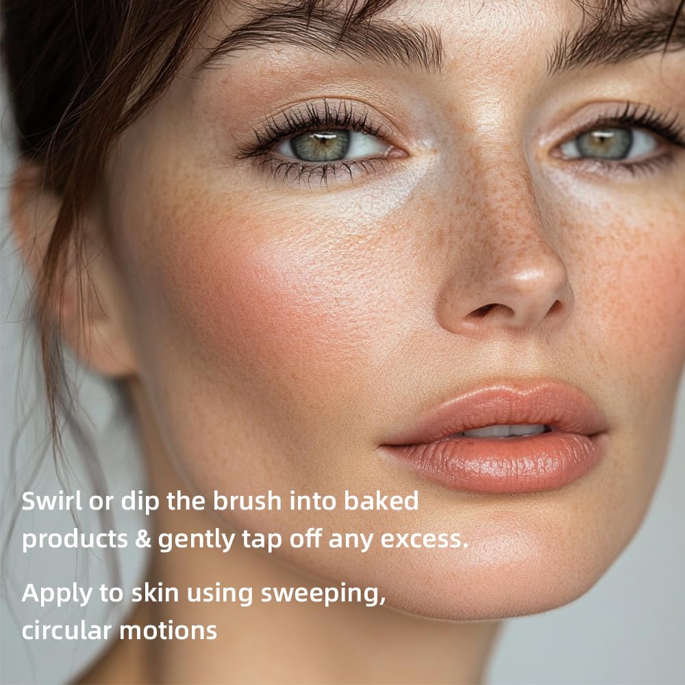 Best Baked Face Palette for Mature Skin – Includes Bronzer, Blush, Highlighter & Eyeshadows – Smooth Velvet Texture, Vegan & Cruelty-Free, Travel-Friendly Makeup Kit