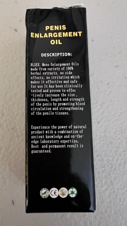 Massage Oil Enlargement, Enlarge BLSEX for Men (F383-BLSEX Oil)