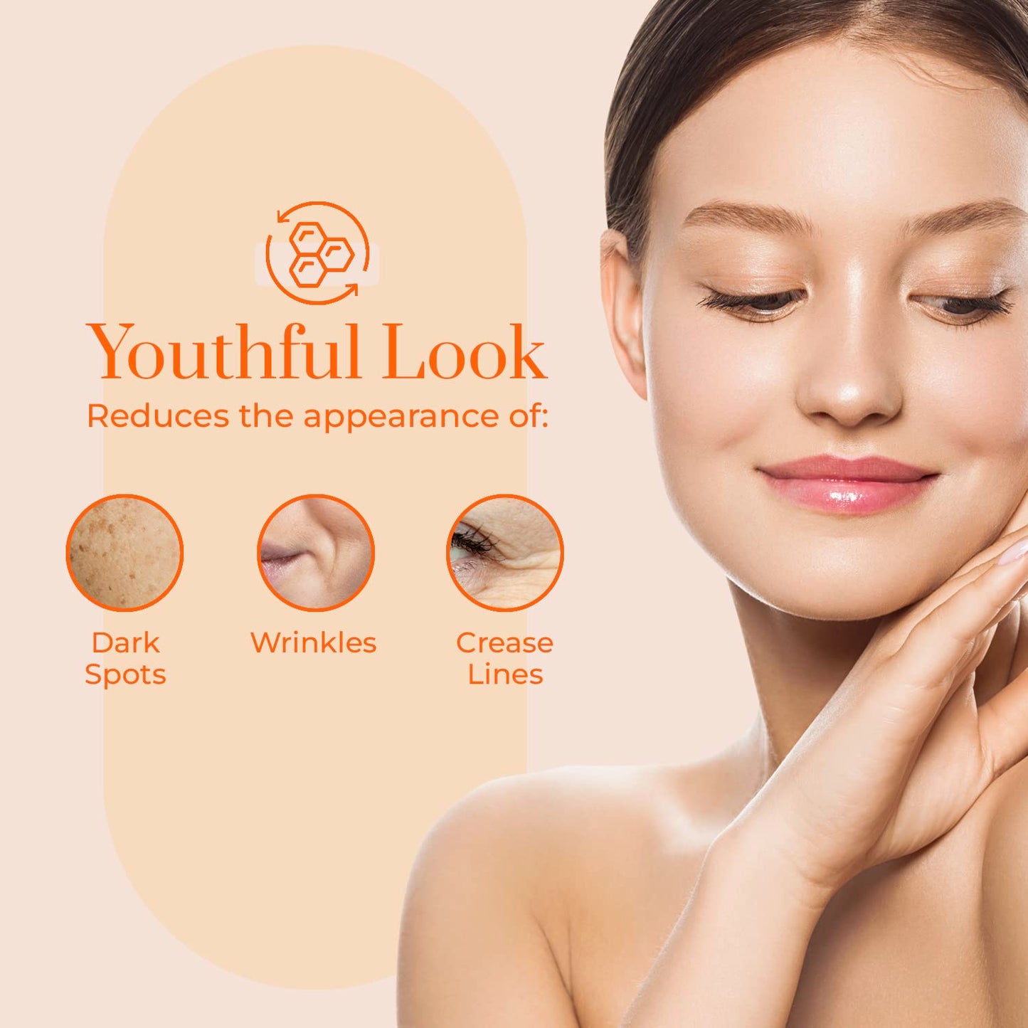 Clear Beauty Vitamin C & Collagen Day/Night Moisturizer - Dermatologist Tested, Restores & Brightens Skin Tone, Hydrating & Firming, Anti-Aging Cream, Cruelty Free Korean Skin Care - 2 Pack