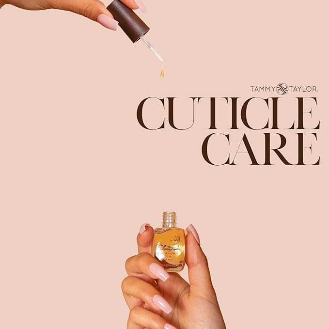 Tammy Taylor Hydrating Nail Cuticle Oil w/Cuticle Cream | Gardenia Cuticle Softener w/Vitamin E, Jojoba Oil, Natural Ingredients & USA Made Professional Nail Growth Oil for Growth & Strength 4 oz