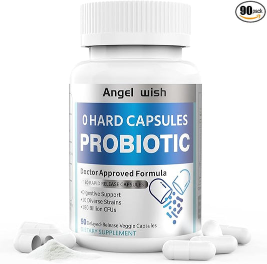 Prebiotics-Probiotics Nutritional-Supplements Women-Men 90Count 180 Billion