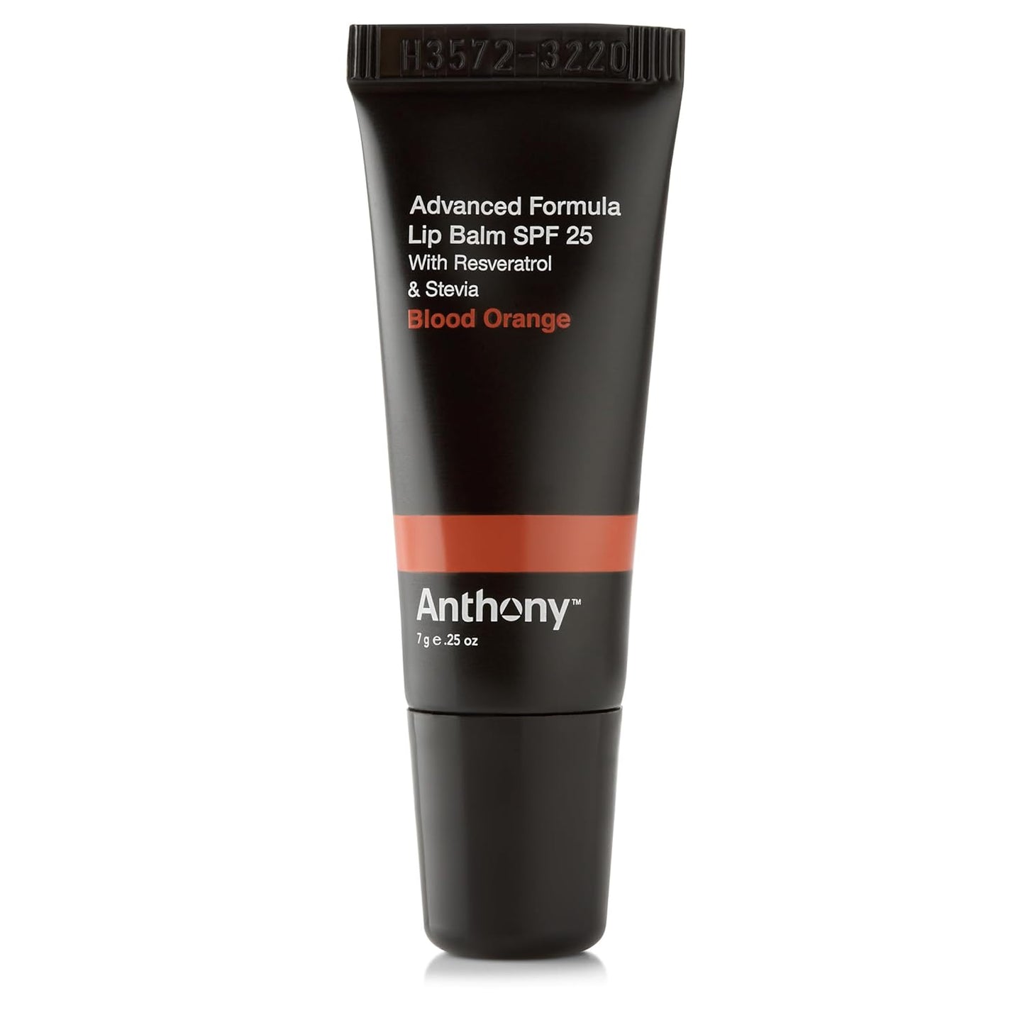 Anthony SPF 25 Lip Balm with Sunscreen, Blood Orange Flavor, Green Tea Extract, Shea Butter and Vitamin E, Moisturizing Repair Treatment for Chapped and Dry Lips, Protects and Hydrates Lips, 0.25 Oz