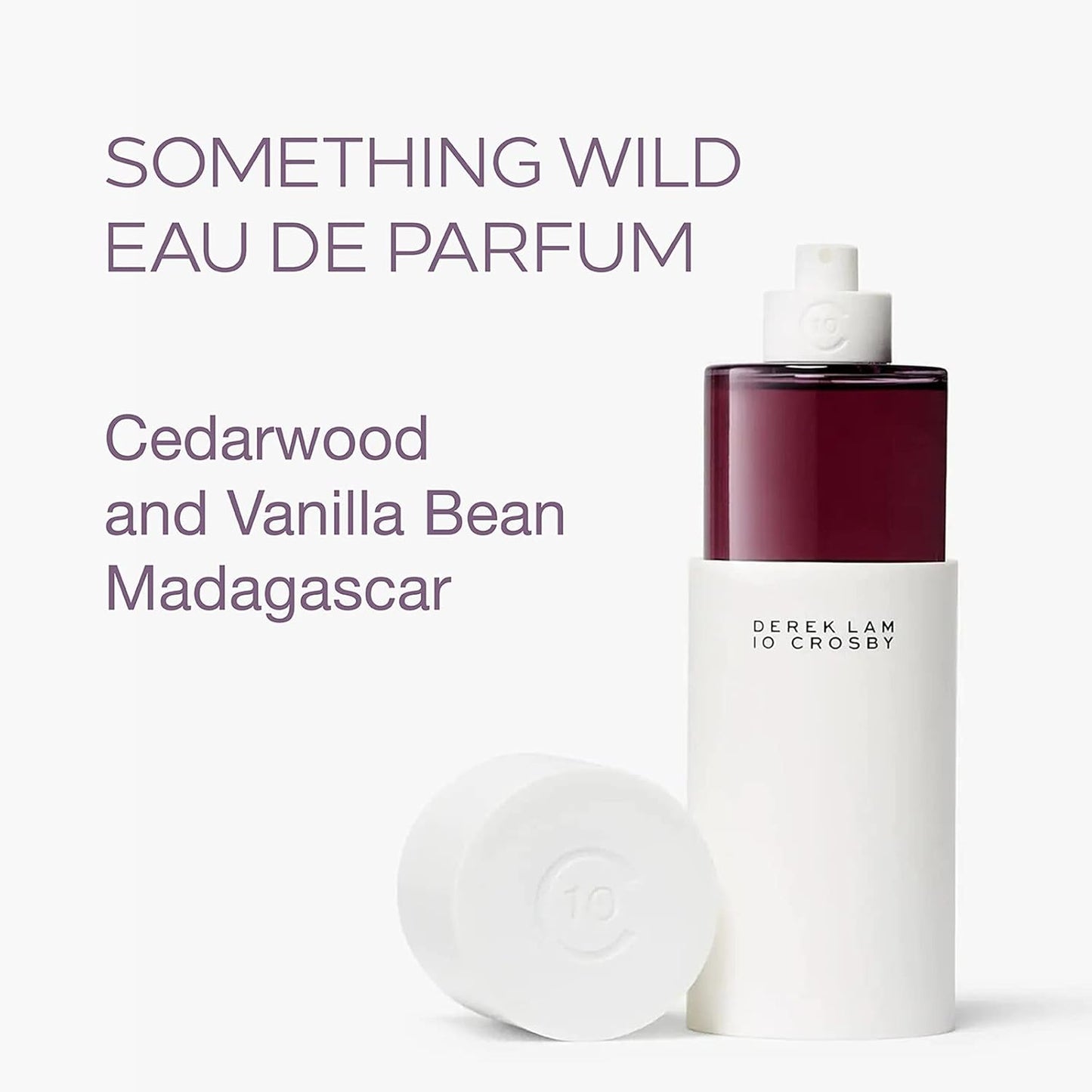 Derek Lam 10 Crosby Something Wild Eau De Parfum, An Amber Fragrance Mist for Women, Perfume Spray With Sweet, Spicy, Woody Notes, 5.9 Fl Oz