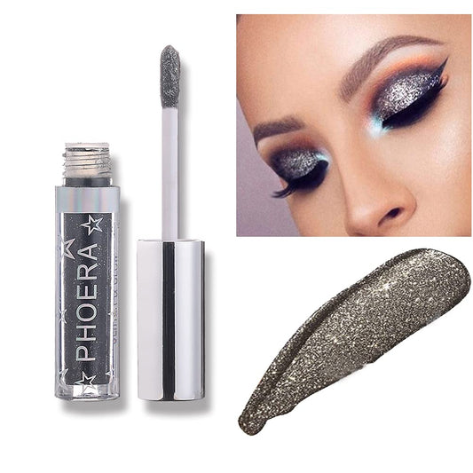 Glitter Eyeshadow，Makeup For Eyes Liquid Shimmer Sparkle Glow Light Colors Pencil Stick Shiny Long Lasting Waterproof Shining Eye Shadow Sets Metallic Pigments Metals Gloss Sparkling Pen Kit (A108)