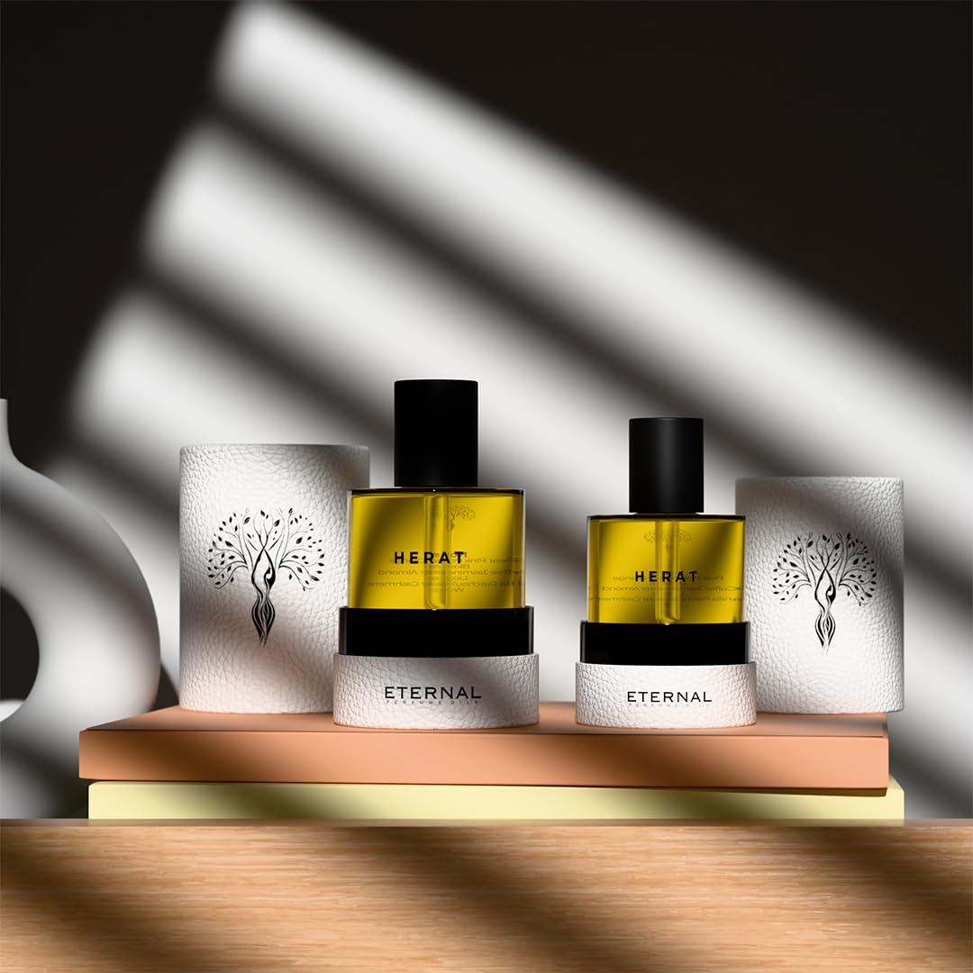 Herat – Inspired by Black 0pium | Long Lasting Perfume Oil for Women and Men (Unisex) – 50ml with 30ml Herat (Pack of 2)
