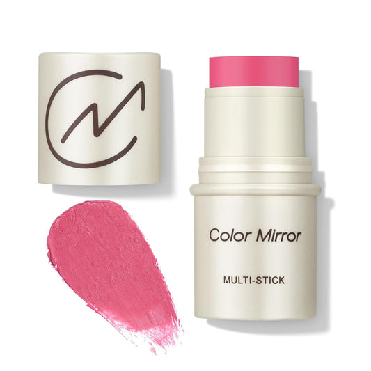 Multi-Use Makeup Stick - Blush, Lipstick, Eyeshadow & Highlighter For All Skin, Buildable Color, Long-Lasting, Lightweight, Natural Soft Finish(12 Sakura Matte), 0.158 oz