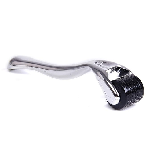 Derma Roller Microneedling Roller for Face Body Beard - 540 Titanium 0.25mm Microneedle Roller for Home Use