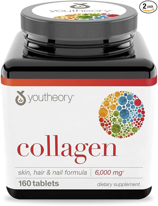 Nutrawise Corporation: Collagen Advanced Formula 1 2 & 3, 160 tabs (2 Pack)