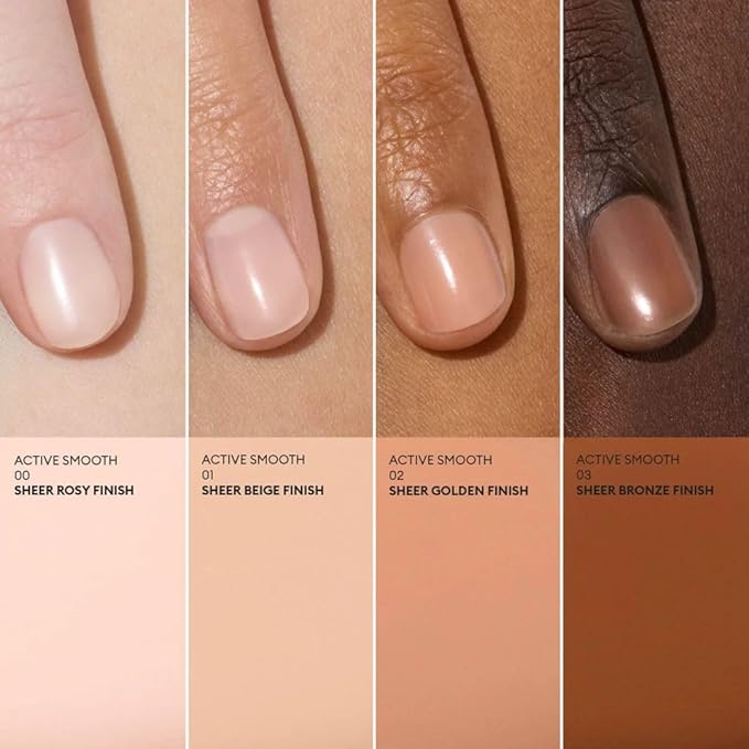 Manucurist Active Smooth™ 00 Nail Concealer Polish & Care - 2 in 1 Nude Nail Polish : Nail Strengthener and Growth - No Lamp - Ridge Filler for Nails - Natural Rosé Nail Polish