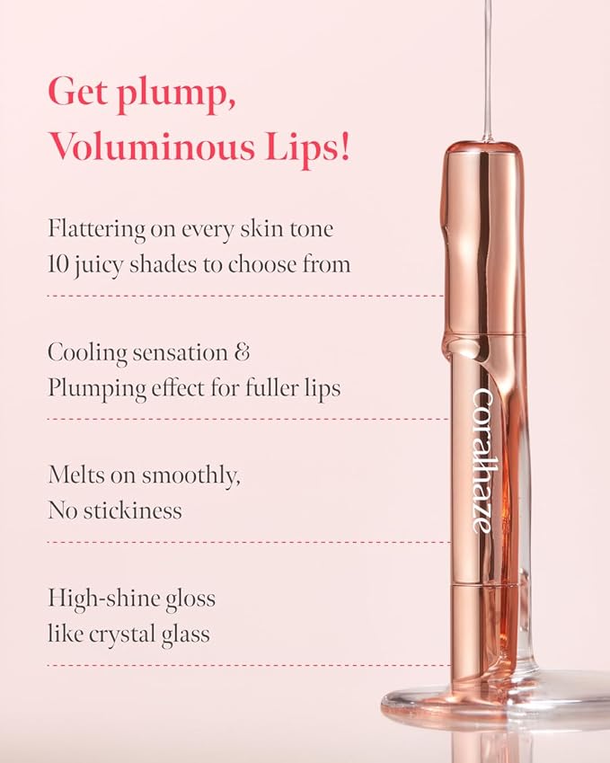 Volumizing Lip Fondue 08 Polite 2g, 3-in-1 Melting Balm for Hydrating Lip Care, Plumping Volume and High-Gloss Water Glow, Infused with Rosehip Oil for Longlasting Moisture, Korean Makeup