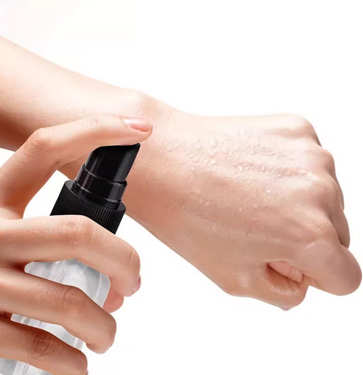 10 Pcs Spray Bottle Top, Nozzle Sprayer Tops, Replacement Pump for Essential Oil Bottles, Dispenser Caps Fine Mist Sprayer for Cosmetic (20/410 Cap Size) white