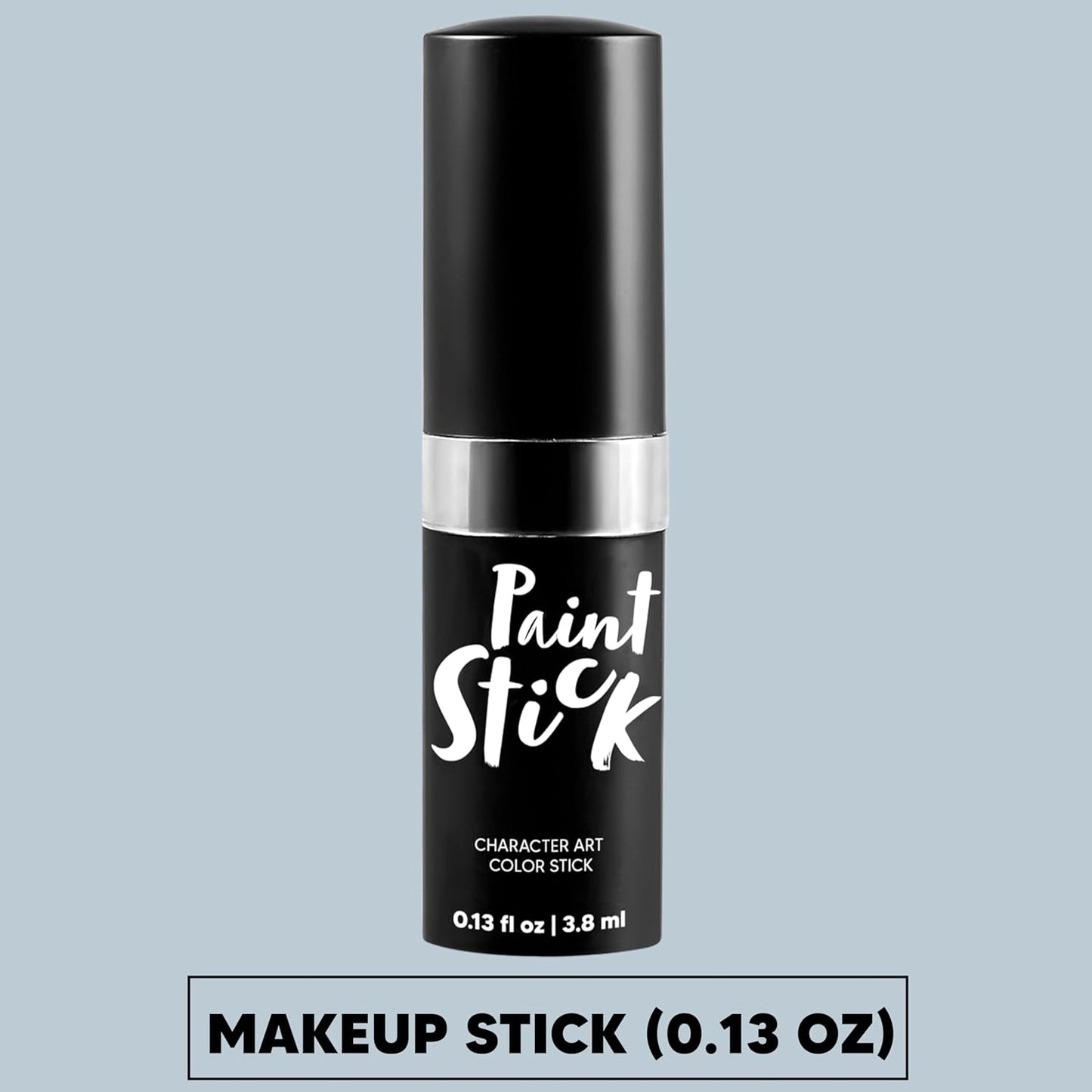 Spooktacular Creations Halloween Face Body Paint Black Lipstick for Adult, Clown SFX Foundation Cream Makeup for Sports Festival or Stage Makeup Cosplay Party Dress Up (0.13 Oz)