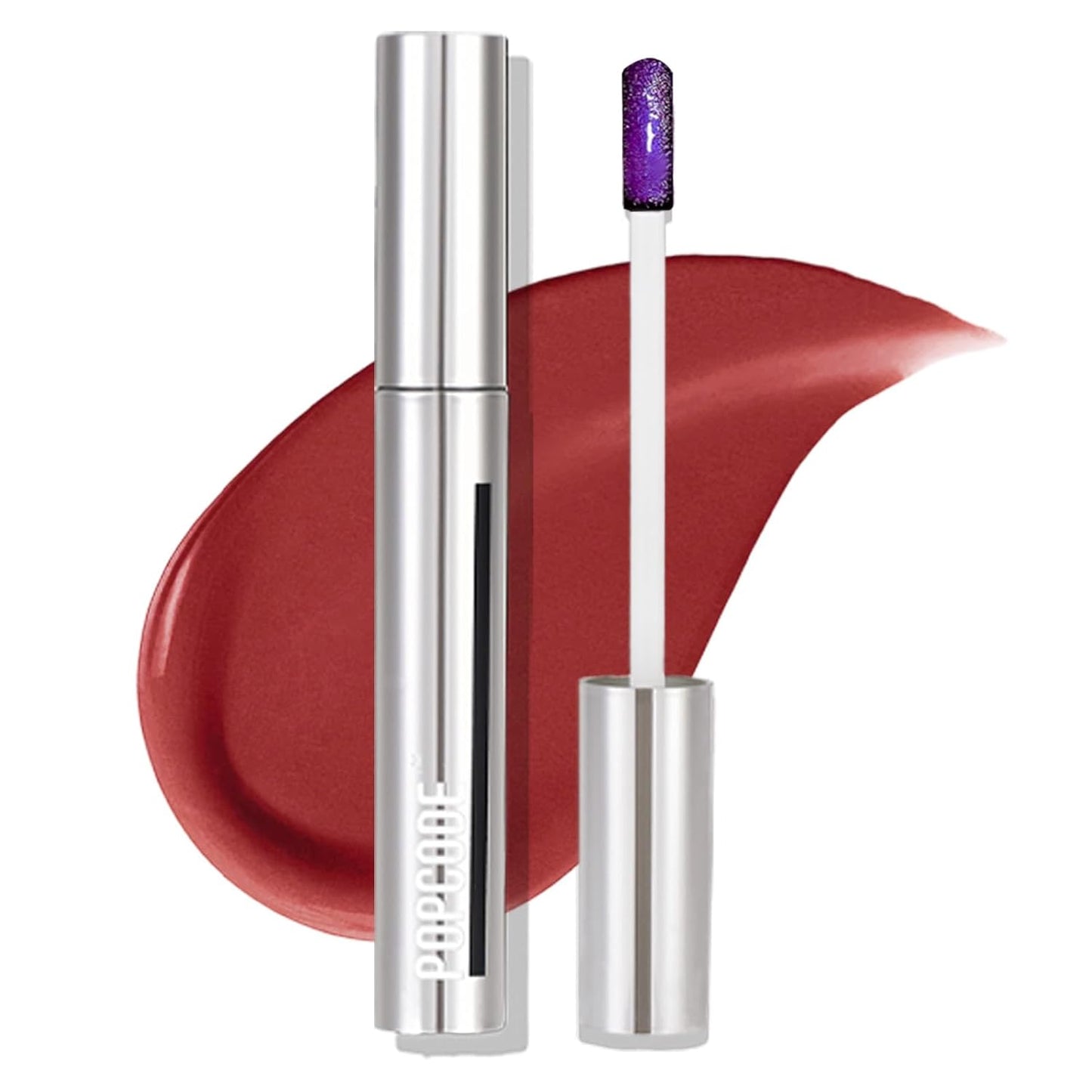 Peel Off Lip Stain - Long Lasting, Transfer Proof and Waterproof Tattoo Lip Tint, Matte Finish Lip Stain Peel Off, Infused with Vitamin E & Algin & Hydroxyacetophenone, #010 Lucky Red