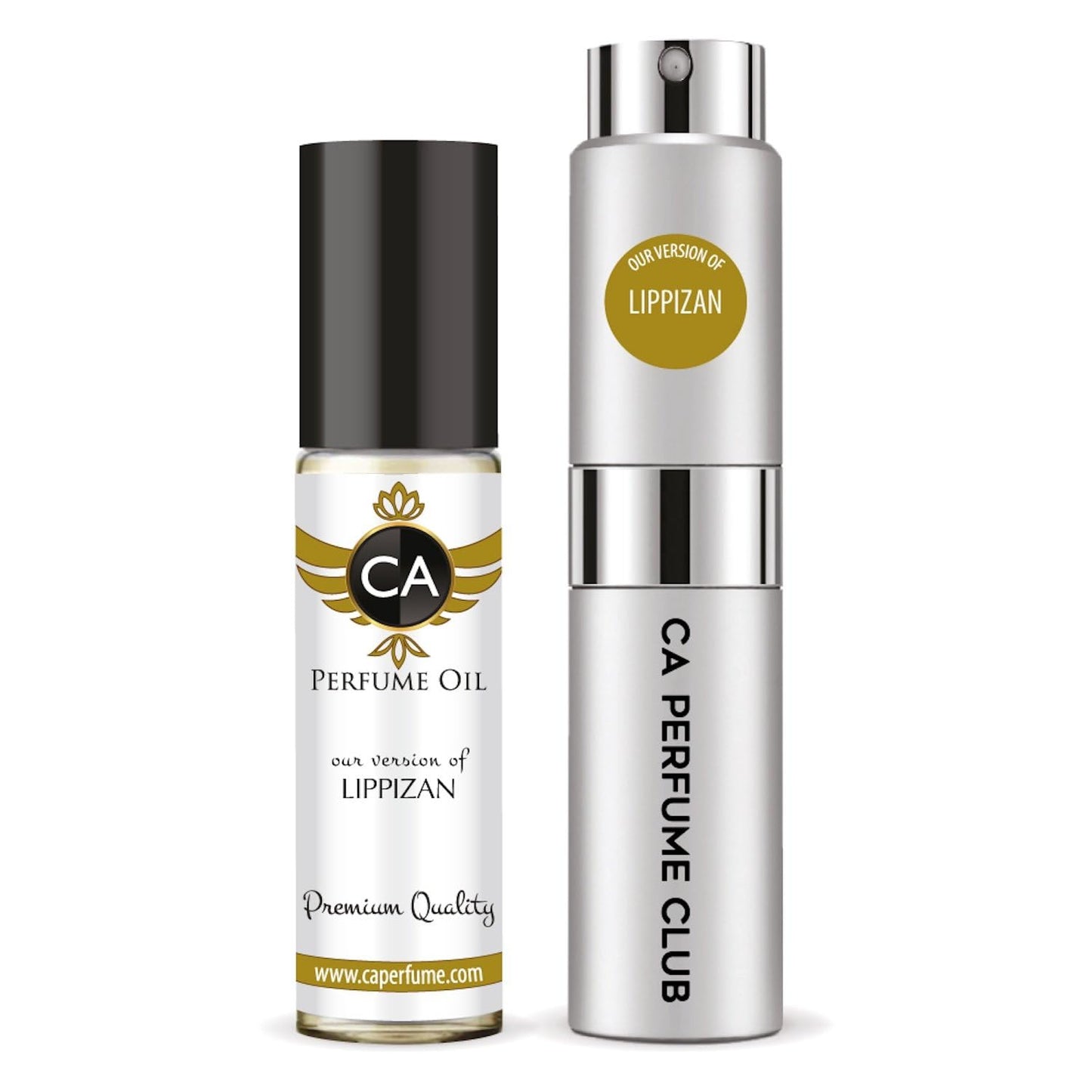 CA Perfume Duo Impression of Lippizan For Men Perfume Layering Set Mens Cologne Long Lasting Travel Size EDP + Body Oil Roll-On Bottle 0.27 Fl Oz+0.33 Fl Oz