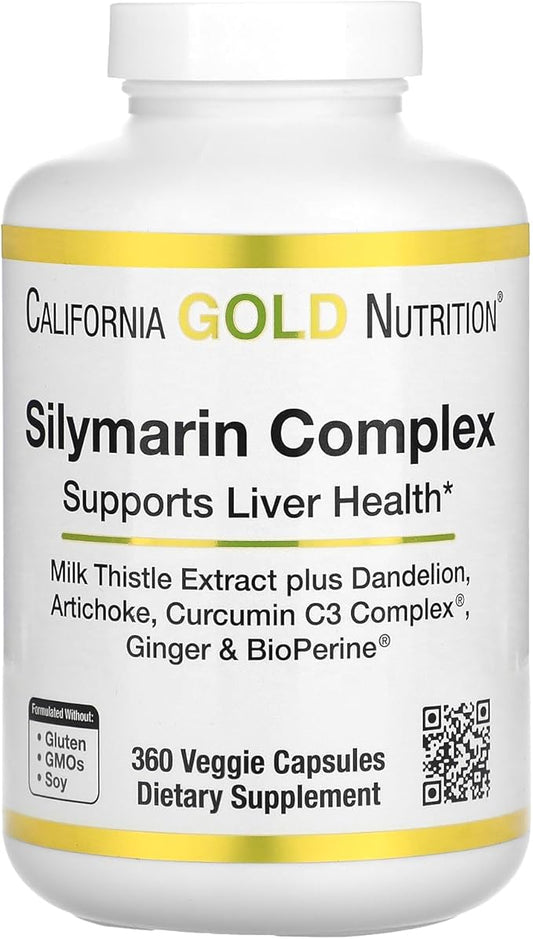 Silymarin Liver Health Complex, Milk Thistle 360 Veggie
