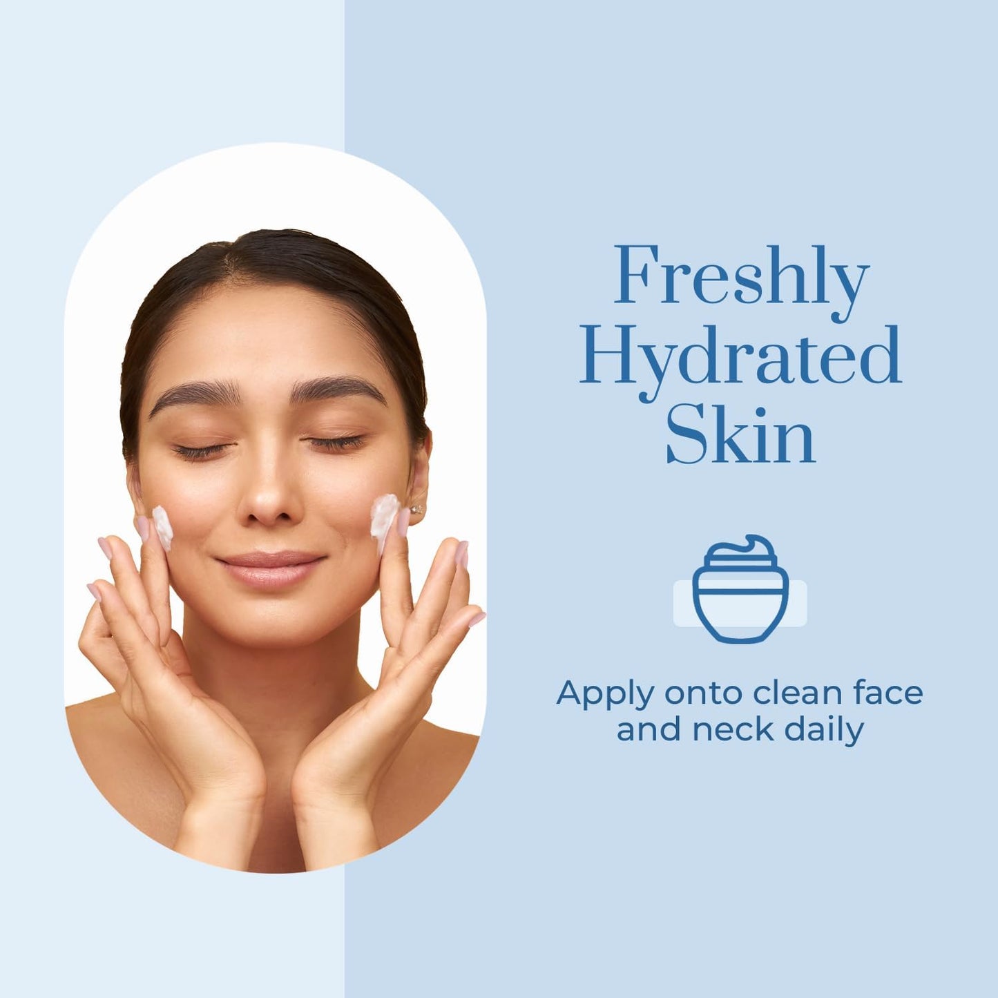 Clear Beauty Hyaluronic & Retinol Face Moisturizer – Hydrating Day Cream For Dry & Mature Skin – Reduces Fine Lines, Firms & Softens Texture – Dermatologist Tested, Korean Skin Care Vegan – 1.69 Fl Oz
