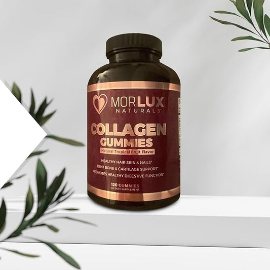 Collagen Gummies, Collagen Peptide Vitamin Gummies for Healthy Skin, Nails & Hair, Promotes Joint, Bone Health & Digestive Function, Dietary Supplement for Women & Men, 120 Gummies