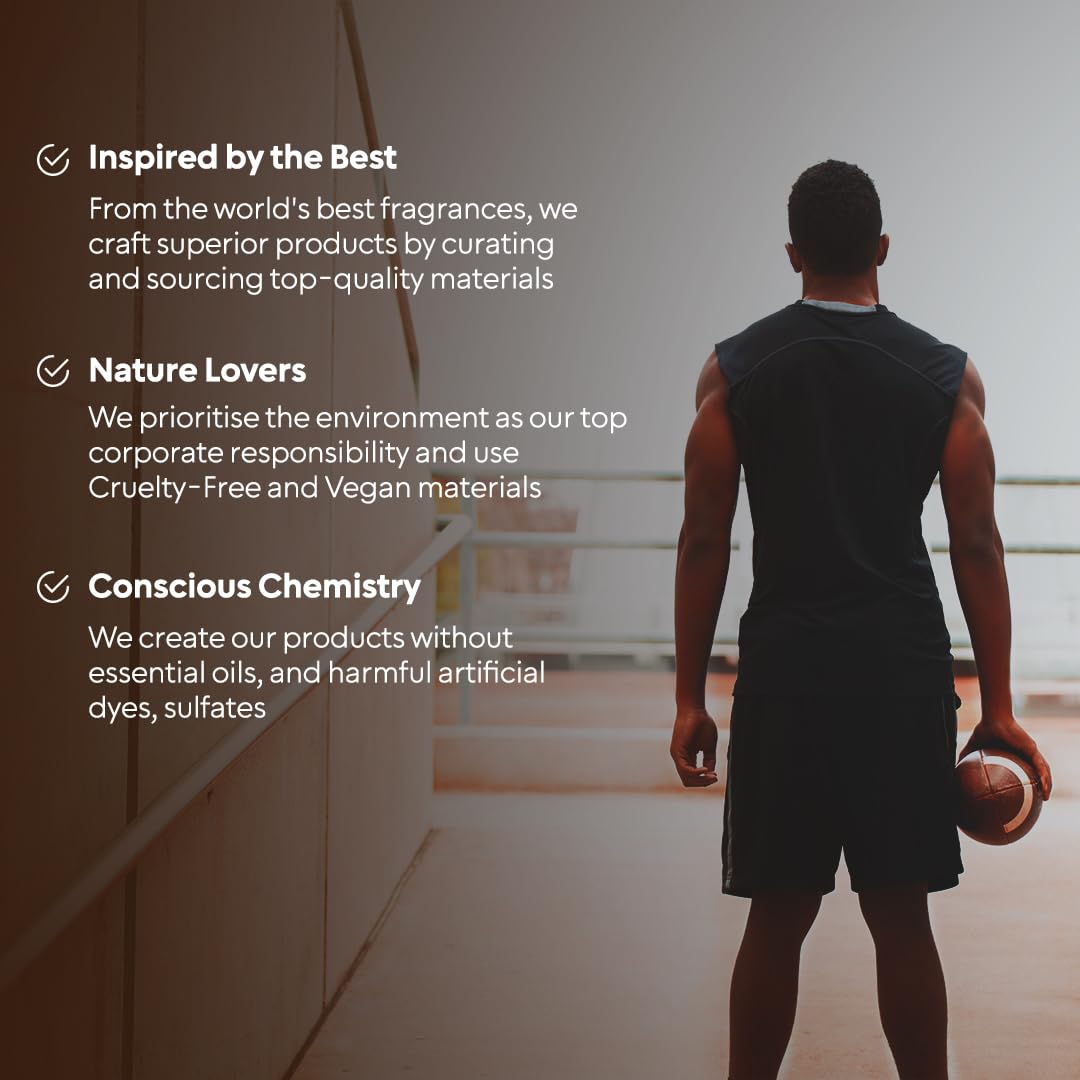 BellaVita Luxury G.O.A.T. Men's Eau De Parfum (3.4 fl.oz) | Natural Refreshing Notes of Bergamot, Lavender, Vetiver & Patchouli Oriental | Fresh Perfume for Men | Long-Lasting Perfume for Mens EDP