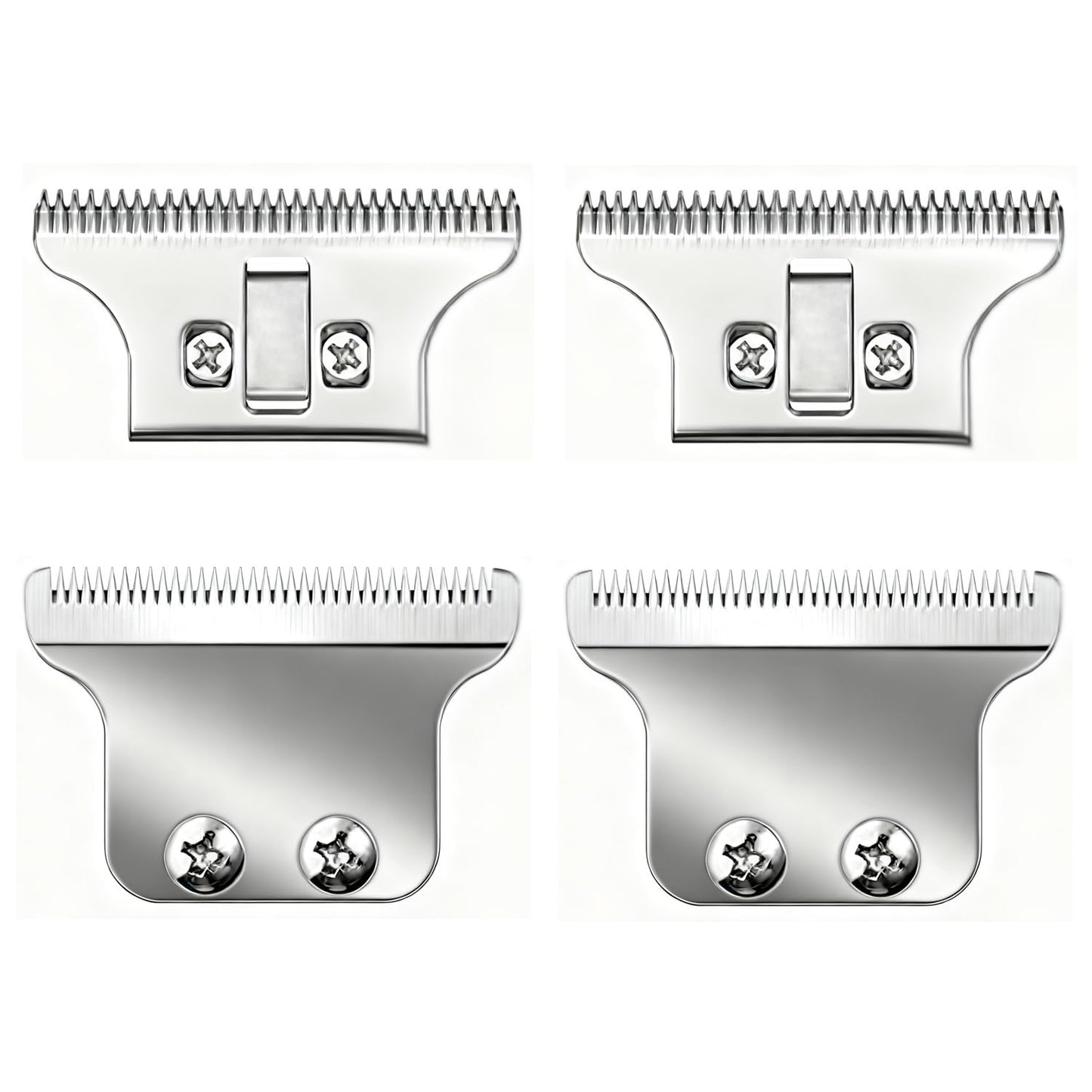 2PCS T Wide Detailer Replacement Blade for Wahl 5 Star Detailer Li Trimmer 8081 and 8171 -Model 2215