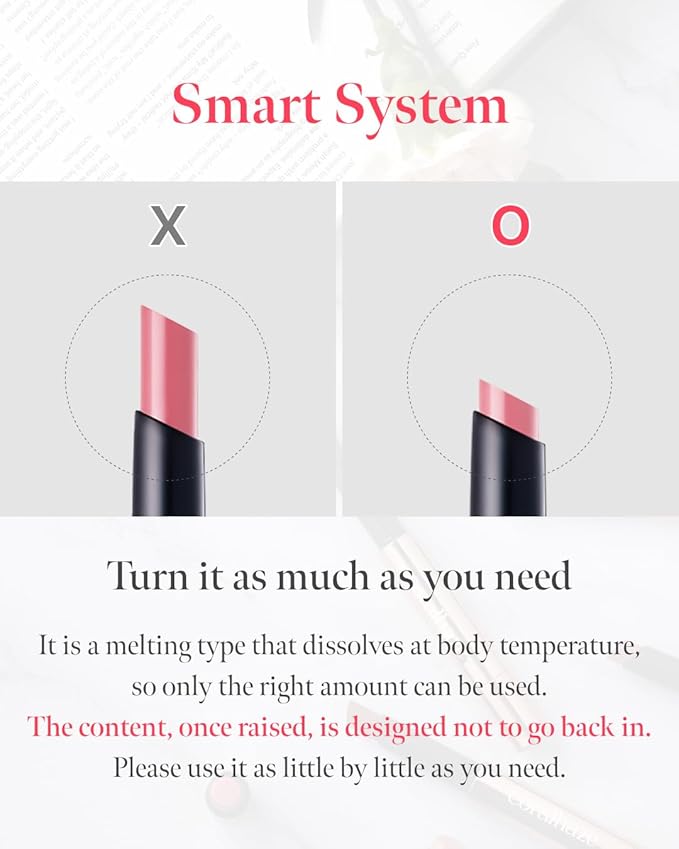 Volumizing Lip Fondue 05 Distinct 2g, 3-in-1 Melting Balm for Hydrating Lip Care, Plumping Volume and High-Gloss Water Glow, Infused with Rosehip Oil for Longlasting Moisture, Korean Makeup