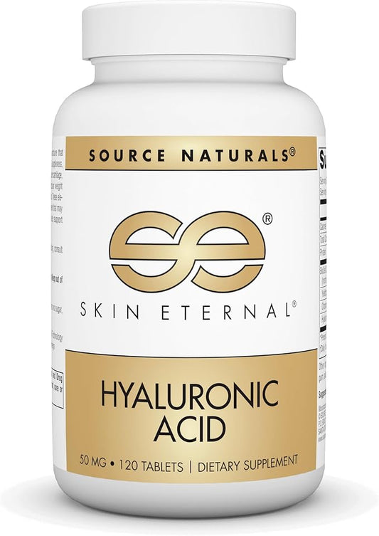 Source Naturals Skin Eternal Hyaluronic Acid, 50mg - 120 Tablets