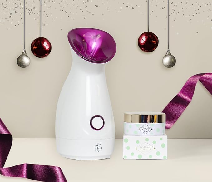 E5 Nano Ionic Facial Steamer w/Collagen Jelly Pack