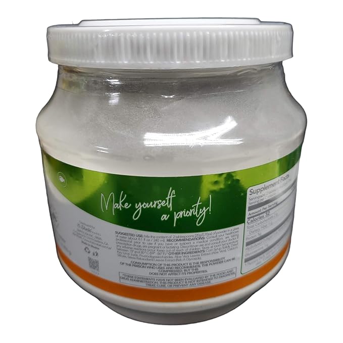 Colageno Limon Shelo Nabel Polvo/Collagen Lemon Powder Coyunturas Huesos Dolores Reumaticos, 15.87 oz