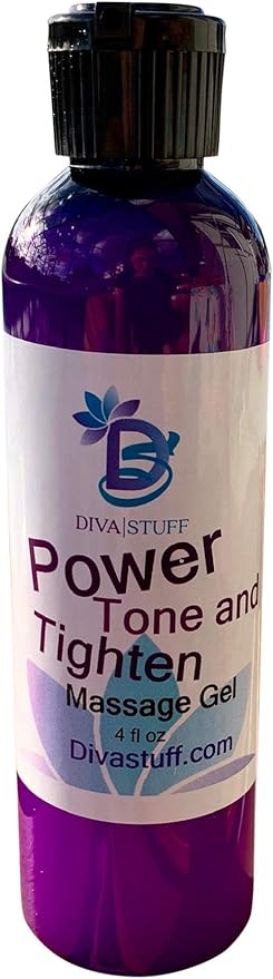 Power Tone & Tighten Massage Gel, Promotes Muslce Definition and a Toner Silhoutte