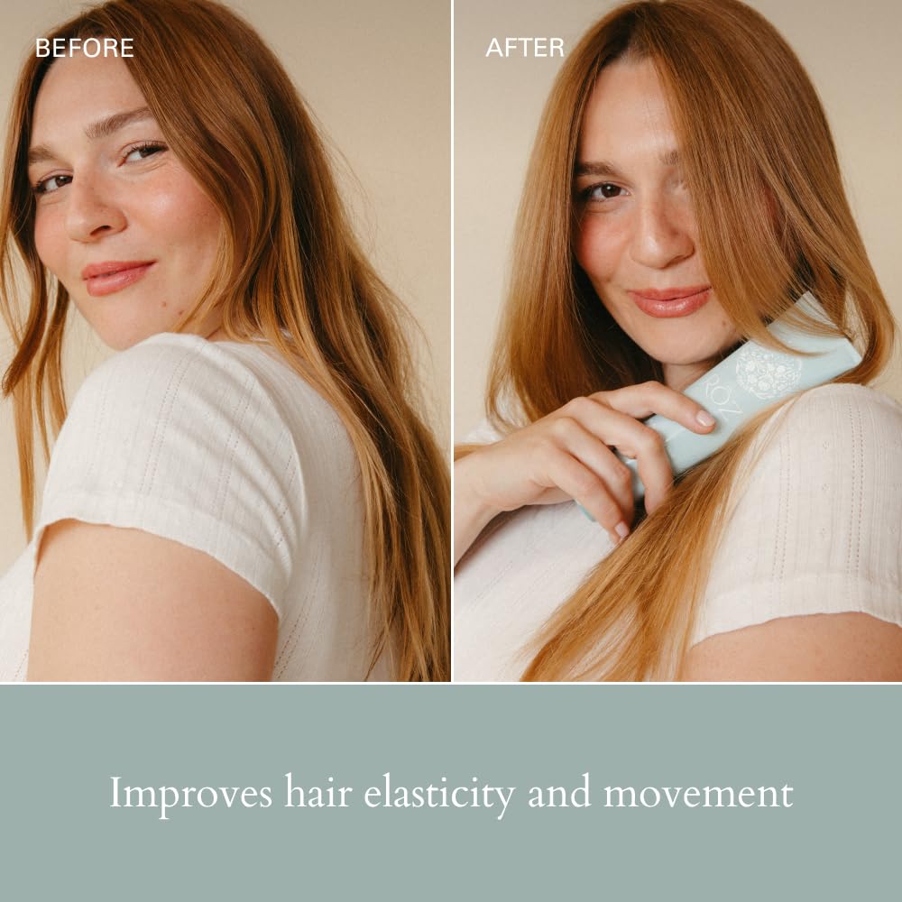 RŌZ Foundation Mask – Hydrating & Repairing Hair Treatment for All Hair Types – Deep Conditioning to Strengthen, Smooth & Nourish – Vegan, Color Safe, Silicone Free