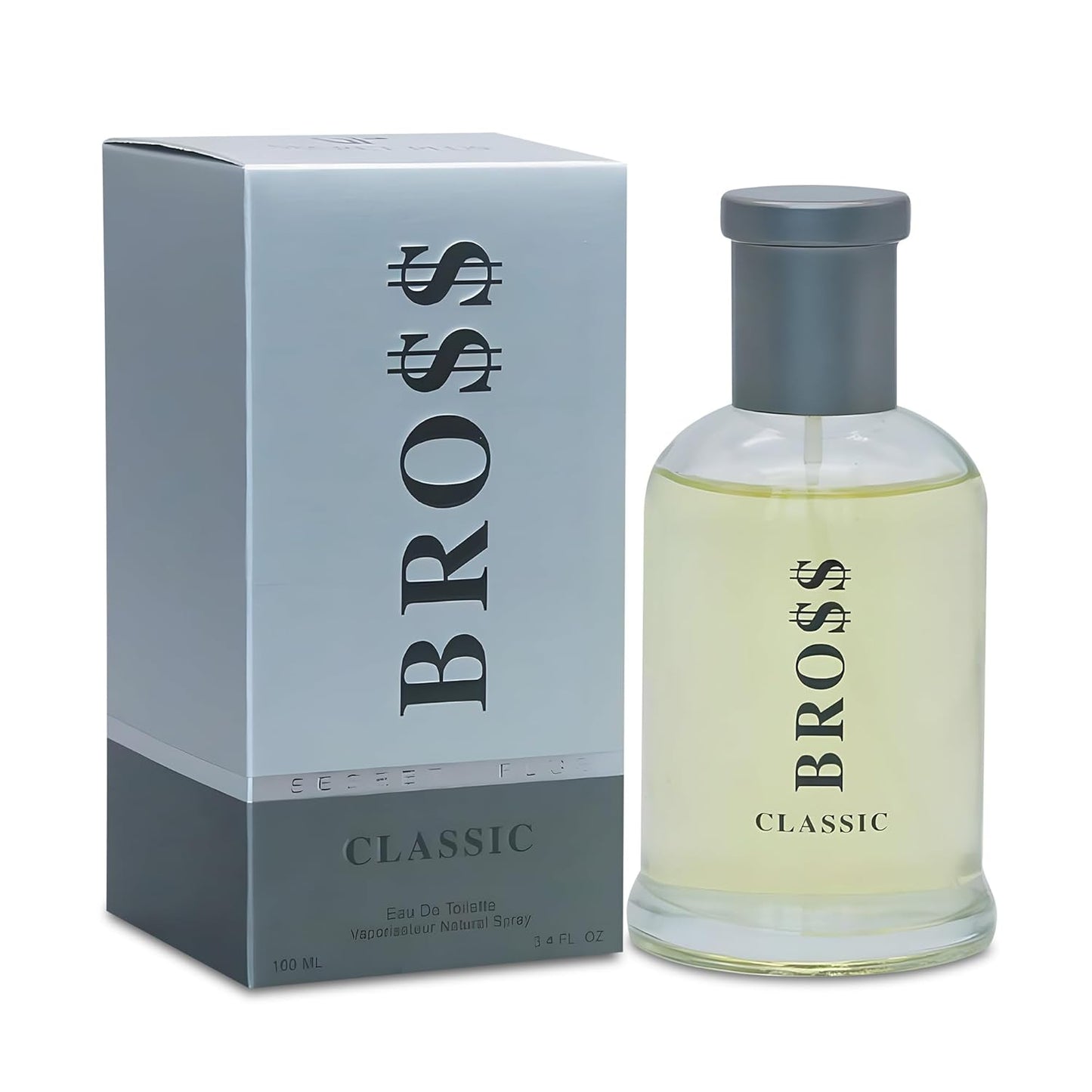 Men's Cologne Bross Classic Timeless & Refined Scent Perfume for Men Elegant Long Lasting Fragrance 3.4Fl Oz for Daily Used