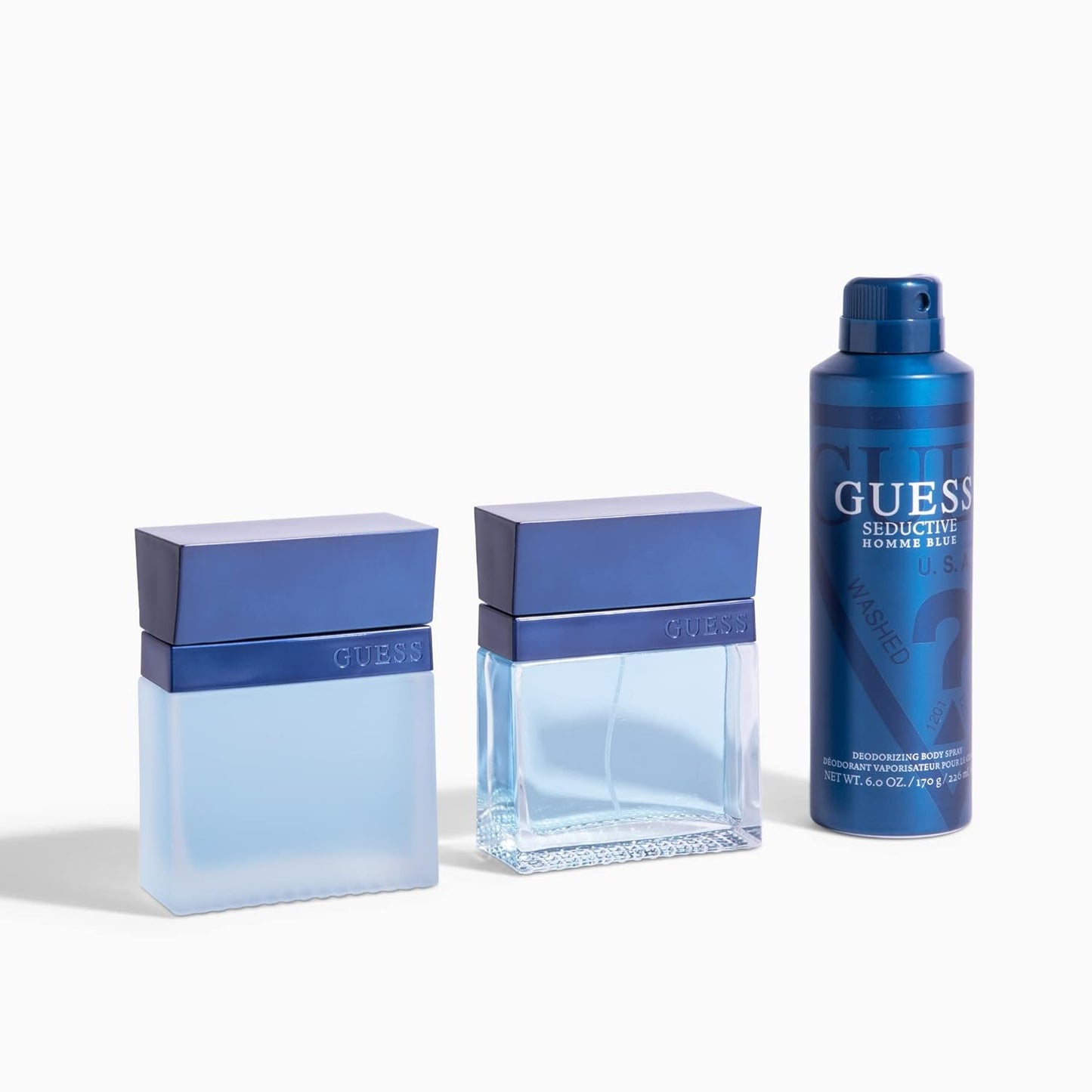 GUESS Seductive Blue Eau de Toilette for Men, 1 Fl Oz