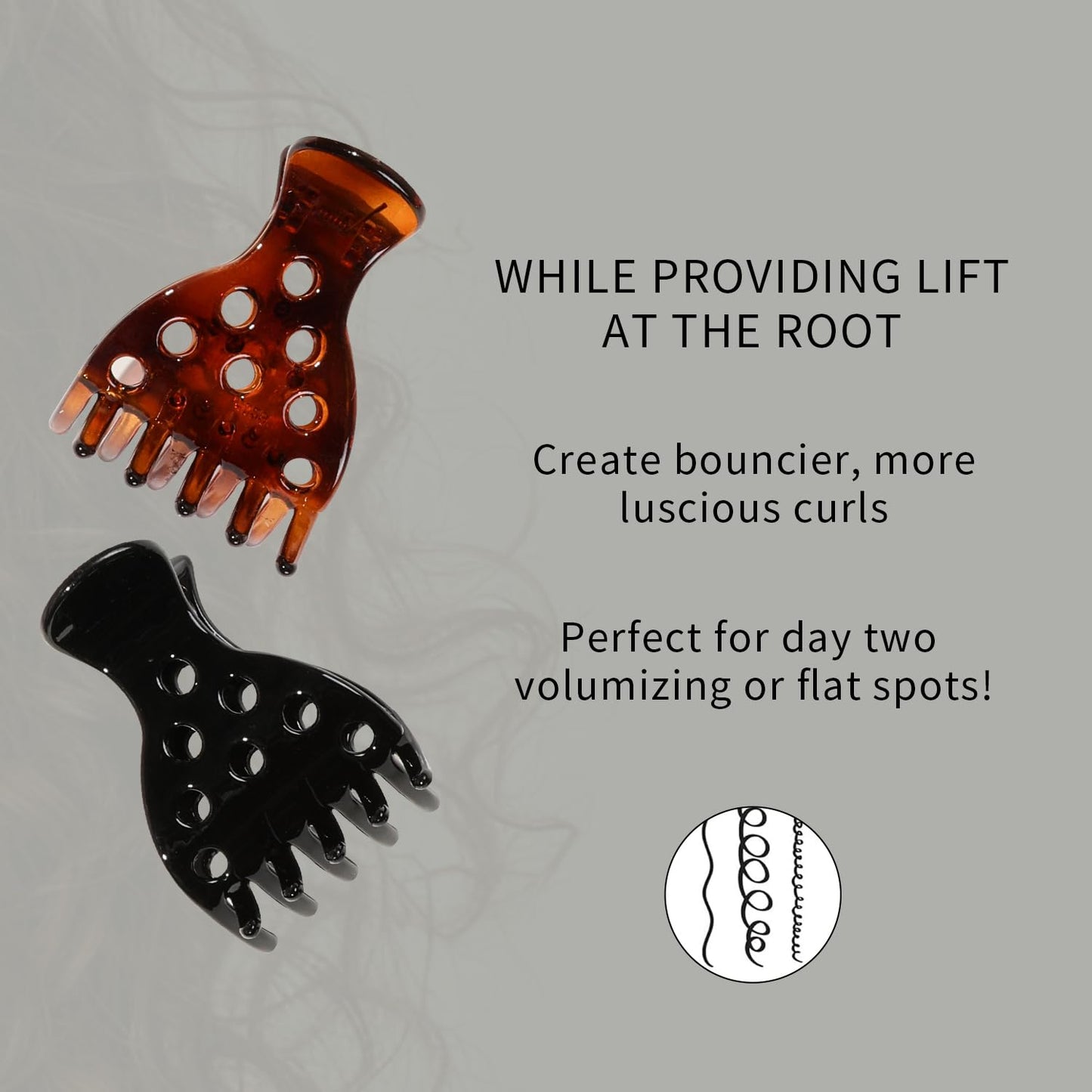 10 Hair Volume Clip，Root Clips for Curly Hair Volume and Claw Clips for Thick Hair, Root Lifter for Bounce Curl