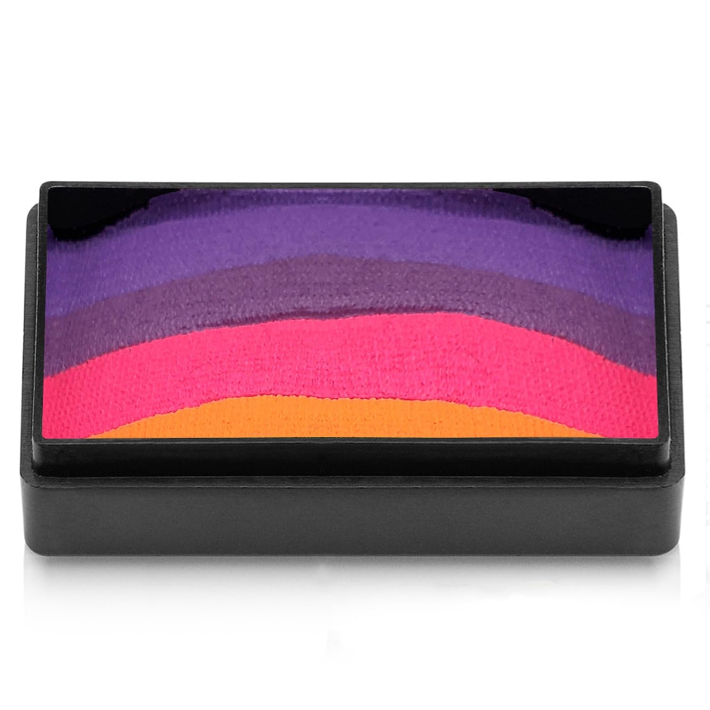 Kraze FX Dome Stroke - Cheer (25 gm), Professional 1-Stroke Split Cake, Hypoallergenic, Non-Toxic, Water Activated Face & Body Painting Makeup Supplies for Sensitive Skin, Kid Safe, Adults