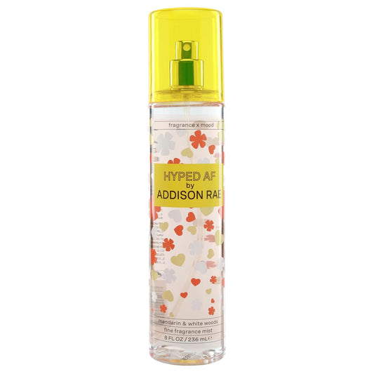 Addison Rae Hyped Body & Hair Mist for Women - Woody Citrus Feminine Scent - Body Spray Opens with Mandarin and Blood Orange - Long-Lasting, Everyday Wear Fragrance for Her - Vegan, Cruelty Free - 8oz