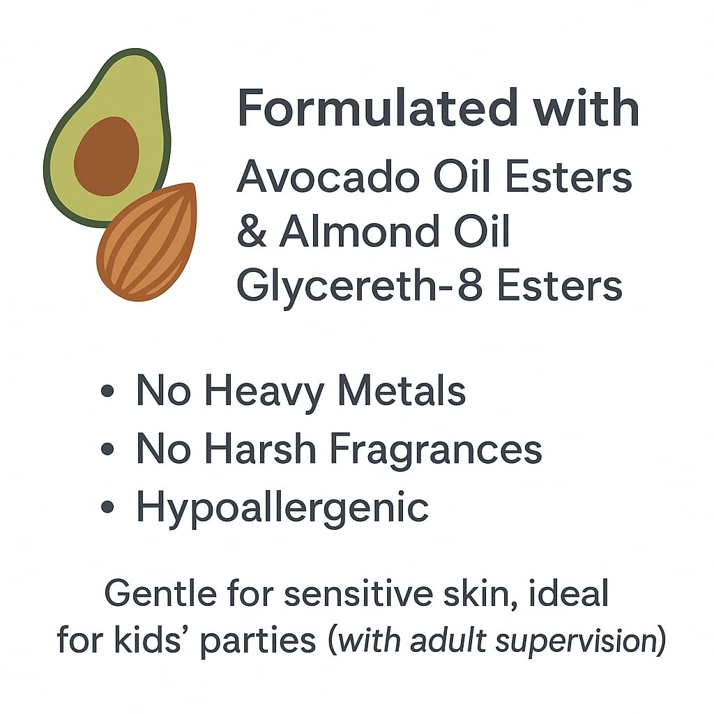 Face Paint Body Paint Kit for Kids Adults-Washable 18 Colors Face Painting Kit with 10 Brushes, Non-Toxic, Skin Safe, Water-Activated for Halloween Makeup Cosplay Costume Party