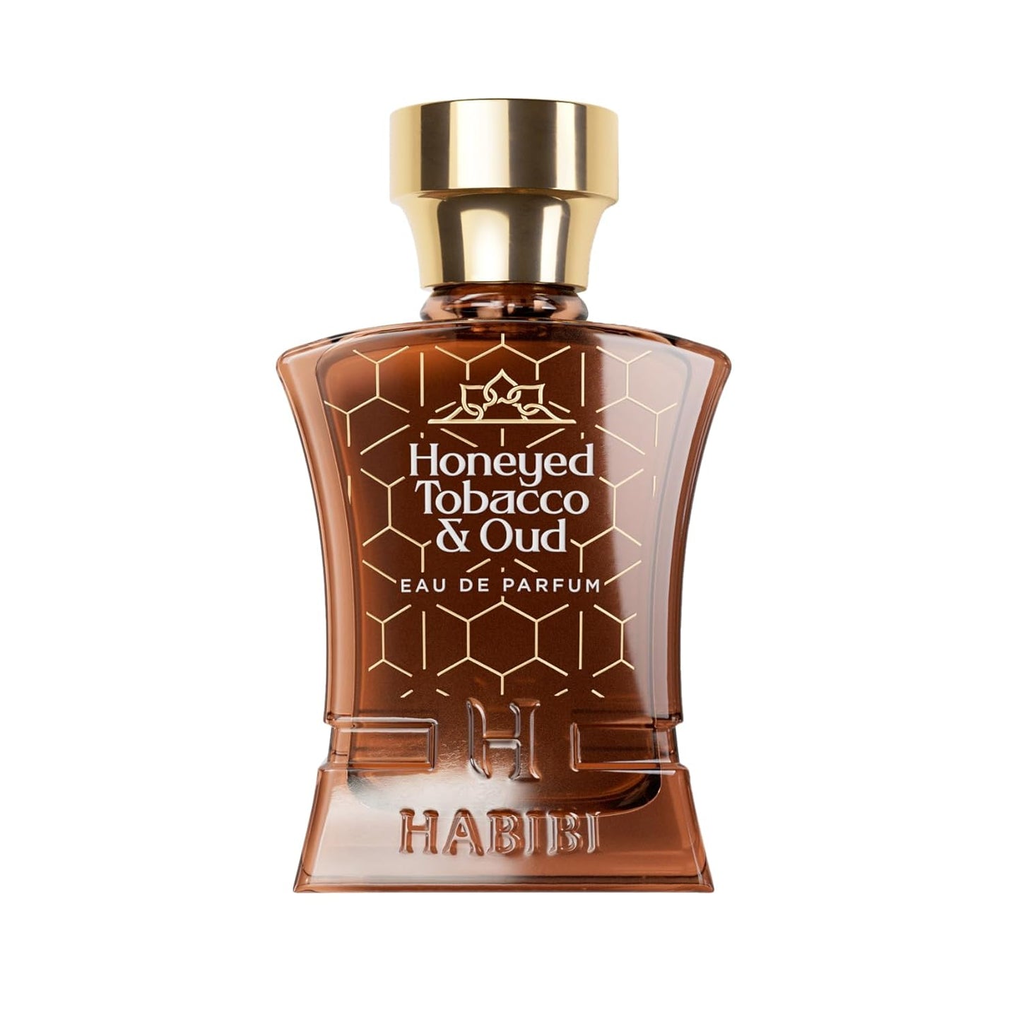 H HABIBI Honeyed Tobacco & Oud Perfume for Men – 2.5 oz (75ML) Long Lasting Arabian Cologne, Sensual Amber Woody Men Perfume, Luxury Fragrance Gift for Special Occasions