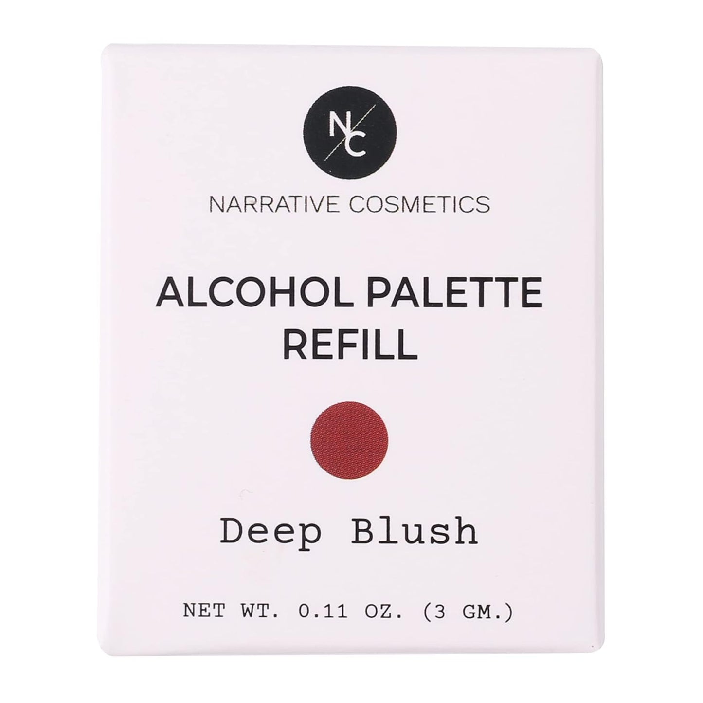 Narrative Cosmetics Alcohol Palette Refill Pans - Skin Tones - Deep Blush