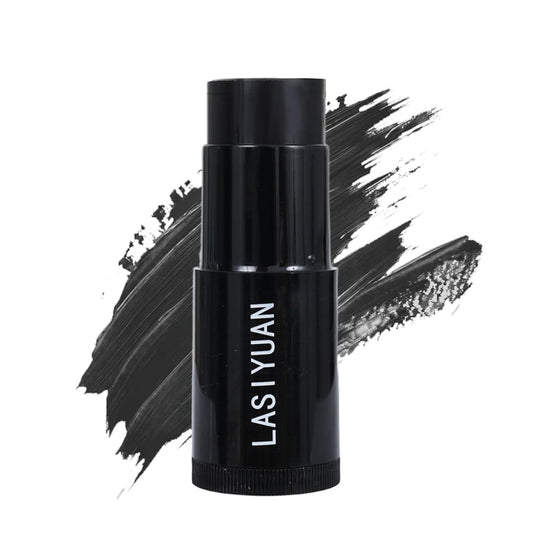 Face Body Paint Stick (BLACK)，Water Resistant Sports Body Makeup Athletes Softball， Football Baseball Eye Stick， Professional Halloween Face Makeup Kit ，for Halloween costume， Zombie Clown Vampire