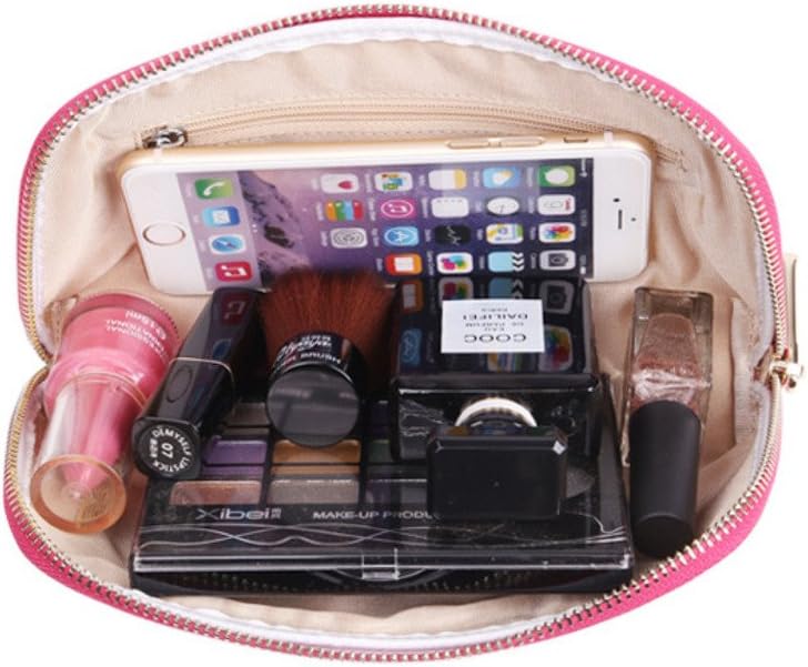 Shining Crown Muliti-Functional Portable Travel Makeup Tote Bag Cosmetic Pouch For Storage Toiletry Travel Accessories, Black Color