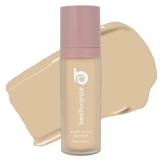 Best Bronze Bombshell Body Makeup - Tattoo Cover Up Makeup & Body Foundation Waterproof - Tattoo Concealer Waterproof for Scars, Varicose Veins Cover Up & Leg Foundation (NC5 Very Fair Beige)