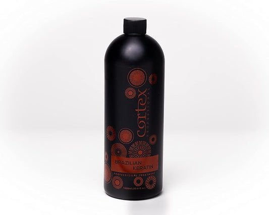 Cortex Professional Brazilian Keratin Hair Treatment | Restores, Straightens Coarsest, Curliest Hair | Improved Hair Care Straightening Formula