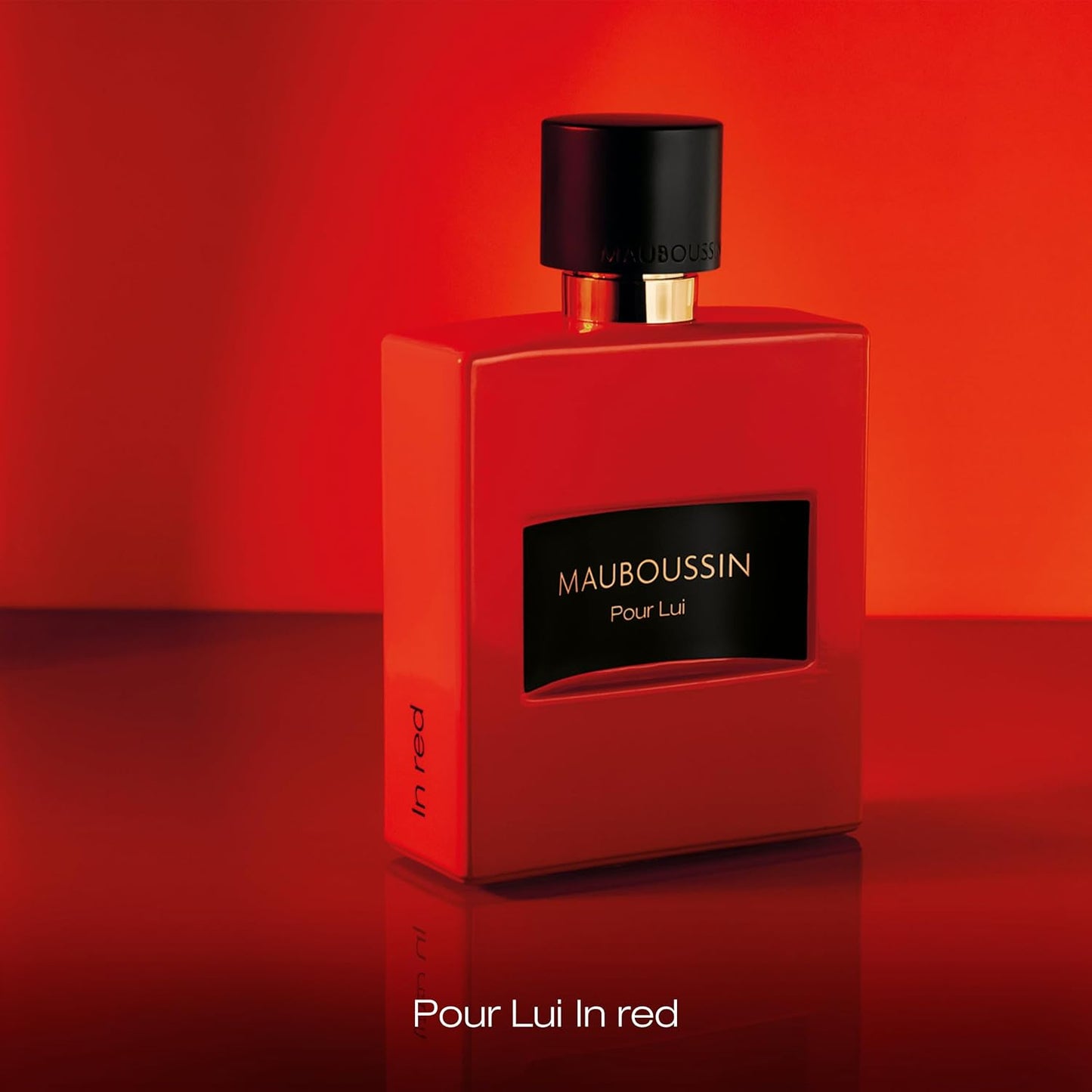 Mauboussin - Pour Lui In Red 100ml (3.3 Fl Oz) - Eau de Parfum for Men - Woody & Spicy Scents