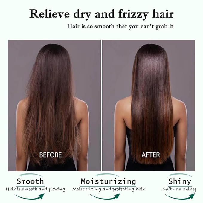 Moroccan Hair Mask, Collagen Hair Treatment, Deep Hydrating Treatment for Dry Damaged Hair, Nourishing Formula for Healthy Hair Repair and Strengthening