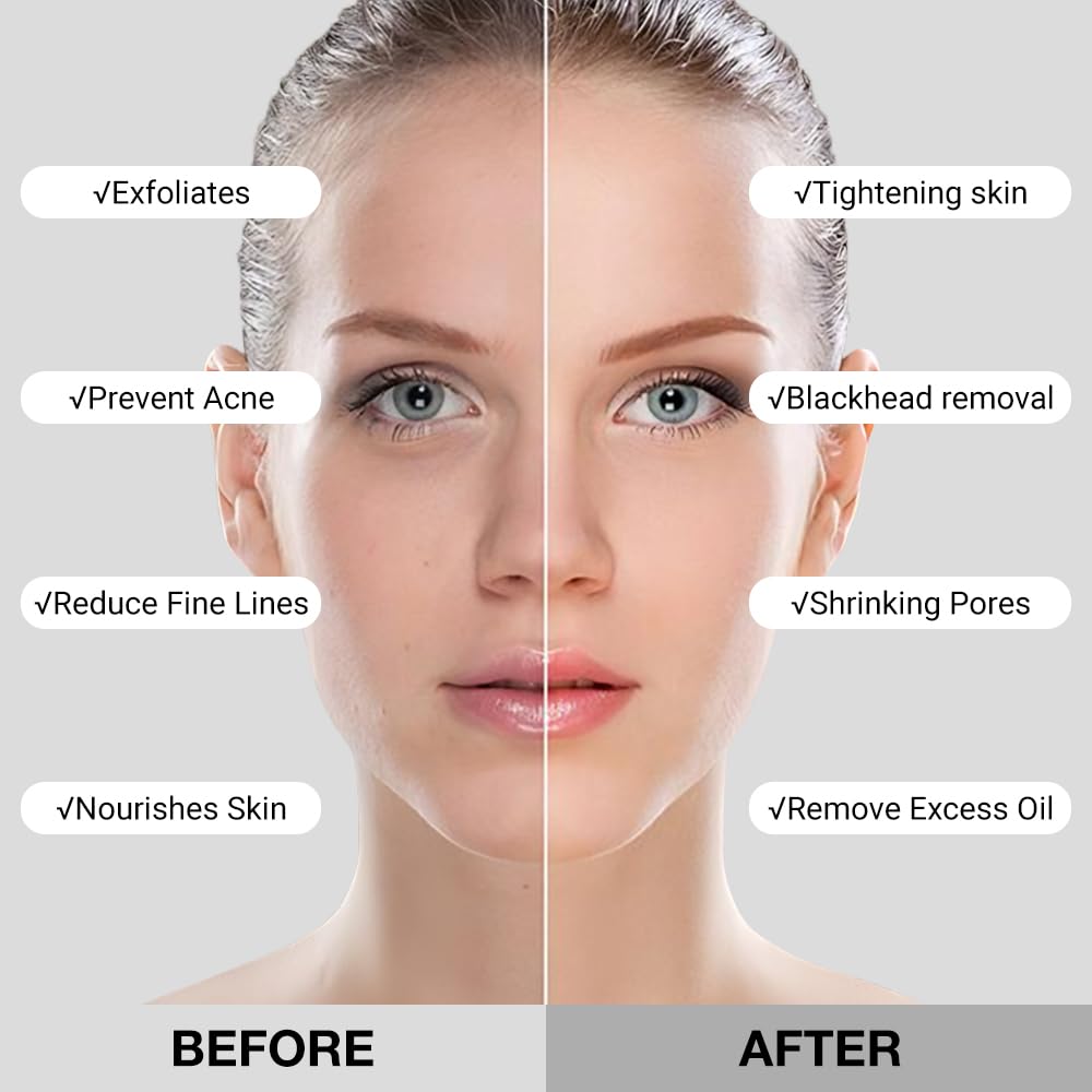 Clay Mask For Face Skincare, Blackhead Remover Face Mask with Seaweed Mud Extract, Deep Pore Cleansing, Moisturizing, Skincare Facial Mask for Refining Pores and Controlling Oil, 40g/1.35oz