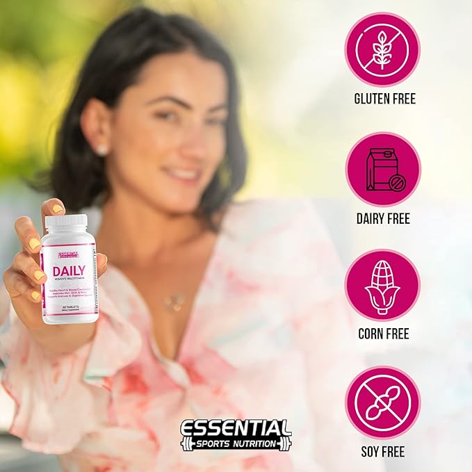 Multivitamins for Women Supplement-Includes Biotin -Vitamin A- Energy and Immune Support, to Improve Blood Circulation, Skin, Hair & Nails