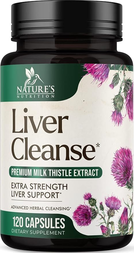 Liver Cleanse Detox & Repair Formula 120 Capsules