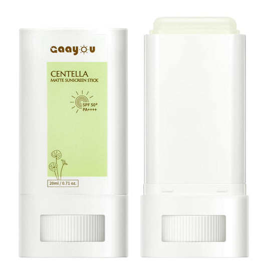 Sunscreen Stick SPF PA50++++ Centella Sunscreen Korean Sunscreen Stick Soothing Moisture Matte Sun Stick for Face & Body Non Greasy, No White Cast